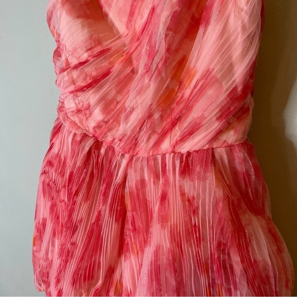 NWT Hutch Coral One-Shoulder Dress - Picture 4 of 7